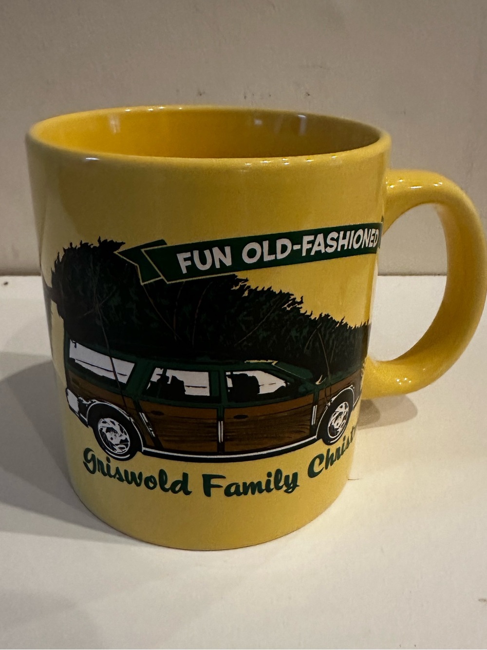 National Lampoons Christmas vacation Yellow Griswold Family Classic Ceramic Mug